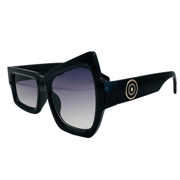 6148-1B: Black What Sunglasses - Picture 2 of 4